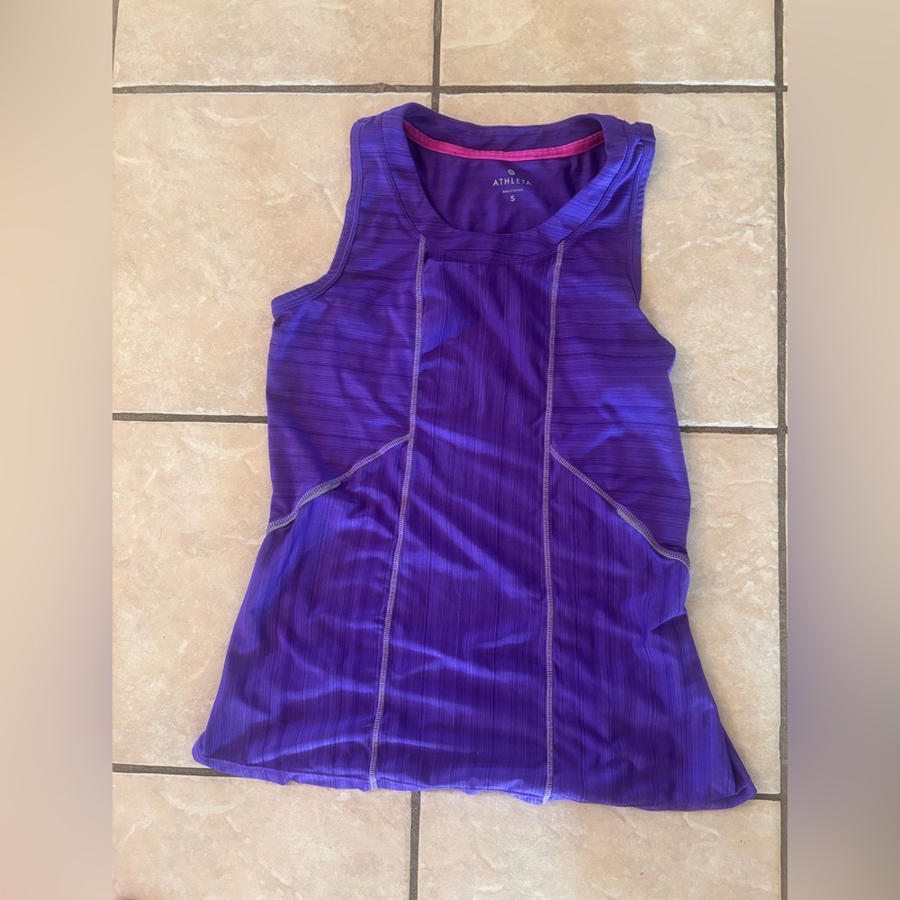 Athleta Purple Tank Top-5/$25